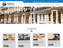 Tablet Screenshot of directhandyman.com